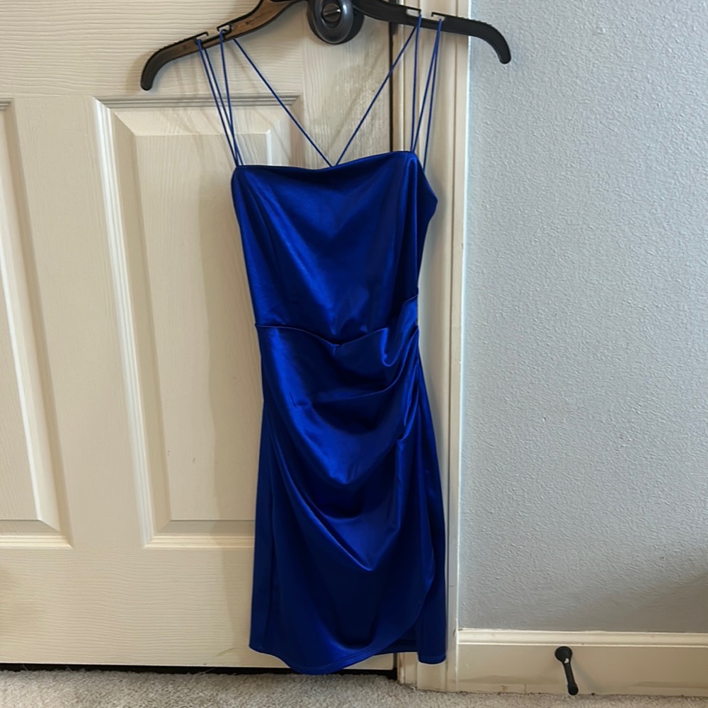 Royal blue homecoming/cocktail dress